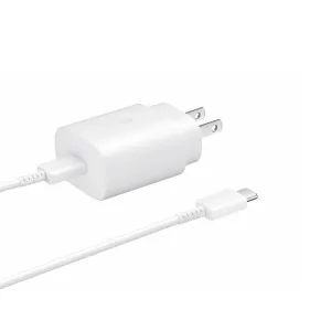 Shop 65 Samsung 25W USB-C Power Adapter & USB-C Cable Combo